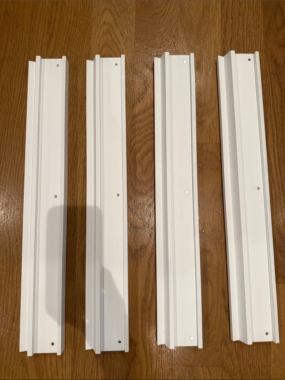 White Mahjong racks with storage bag/ dividers - Wood - Picture 2 of 4
